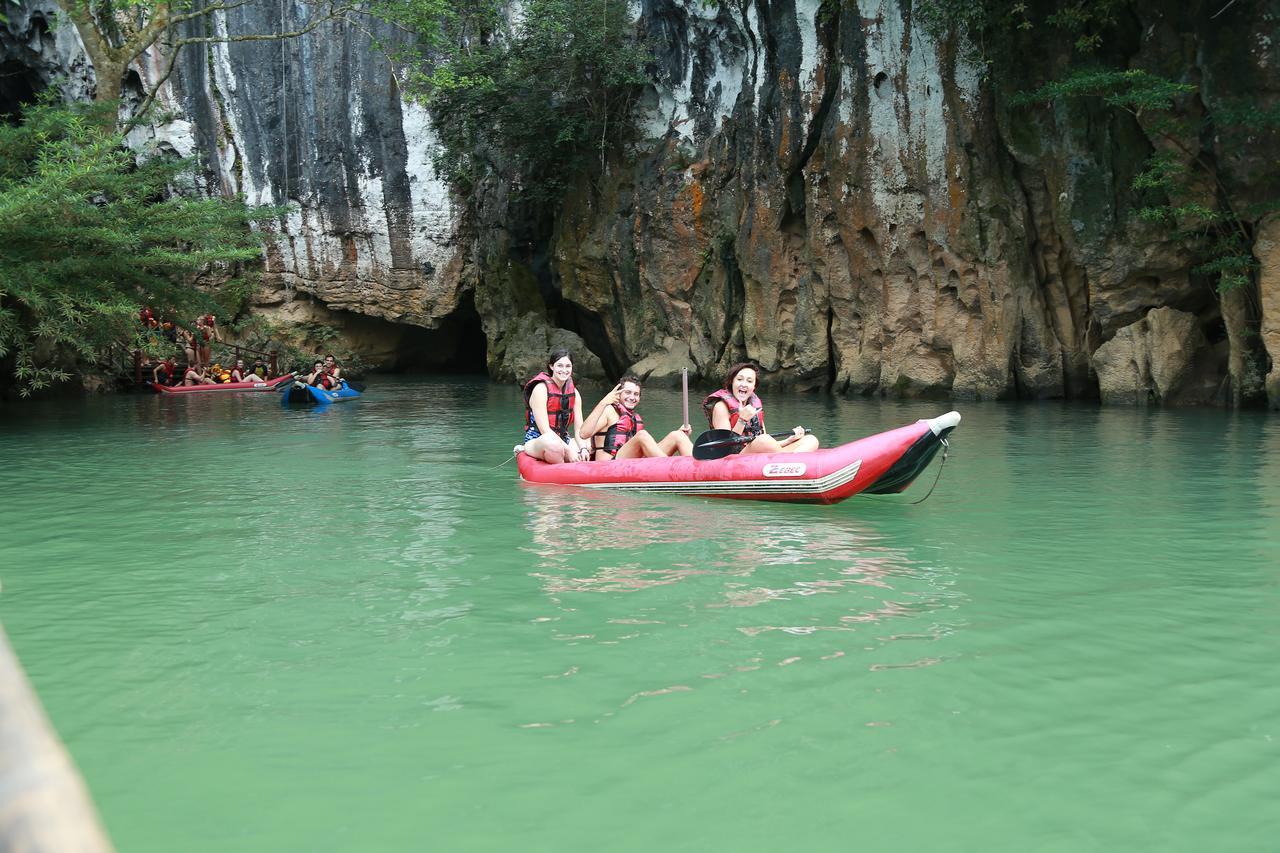 Thien Phu Hostel Phong Nha Buitenkant foto